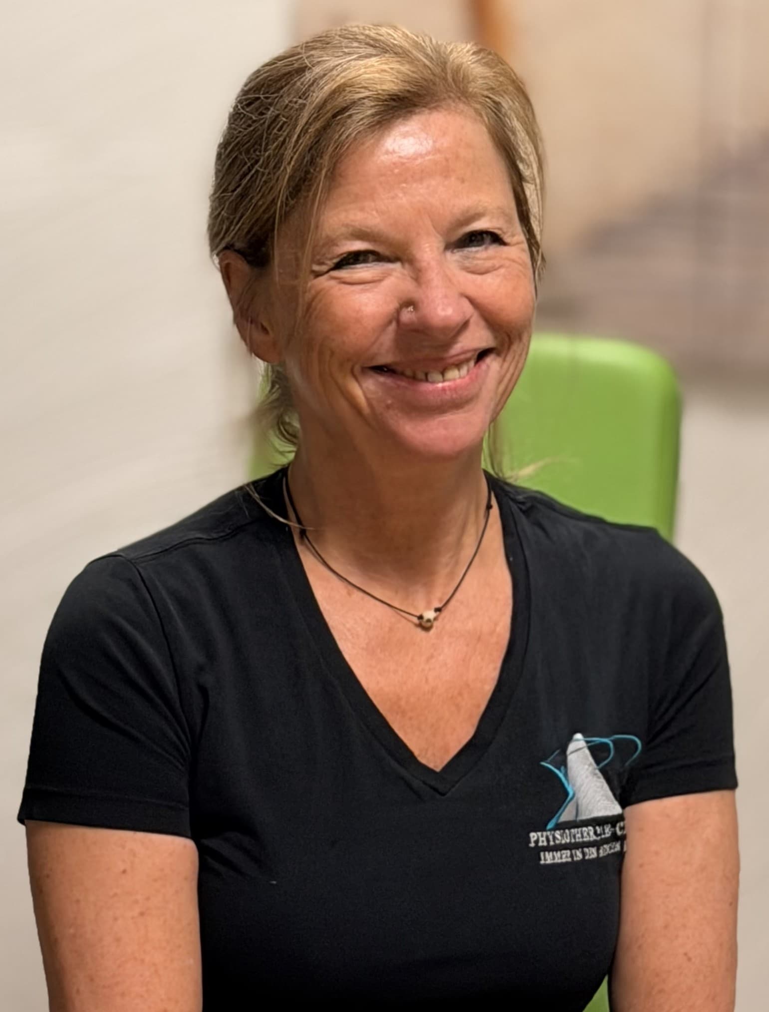 Frau Daniels, Physiotherapeutin im Physiocentrum Bonn Endenich